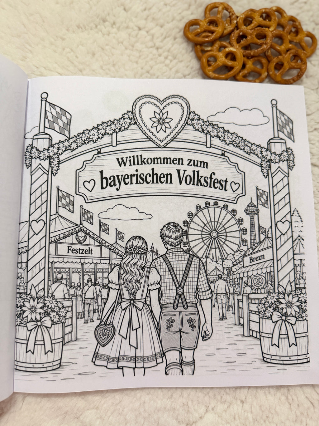 O’zapft is! – Malbuch für Erwachsene