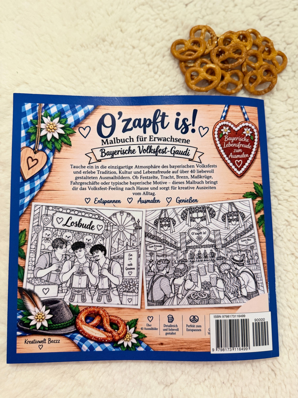 O’zapft is! – Malbuch für Erwachsene