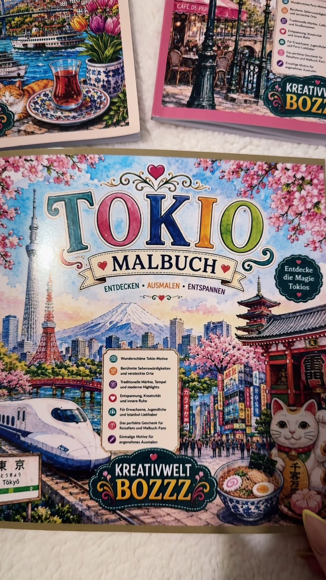 Tokio – Malbuch für Erwachsene