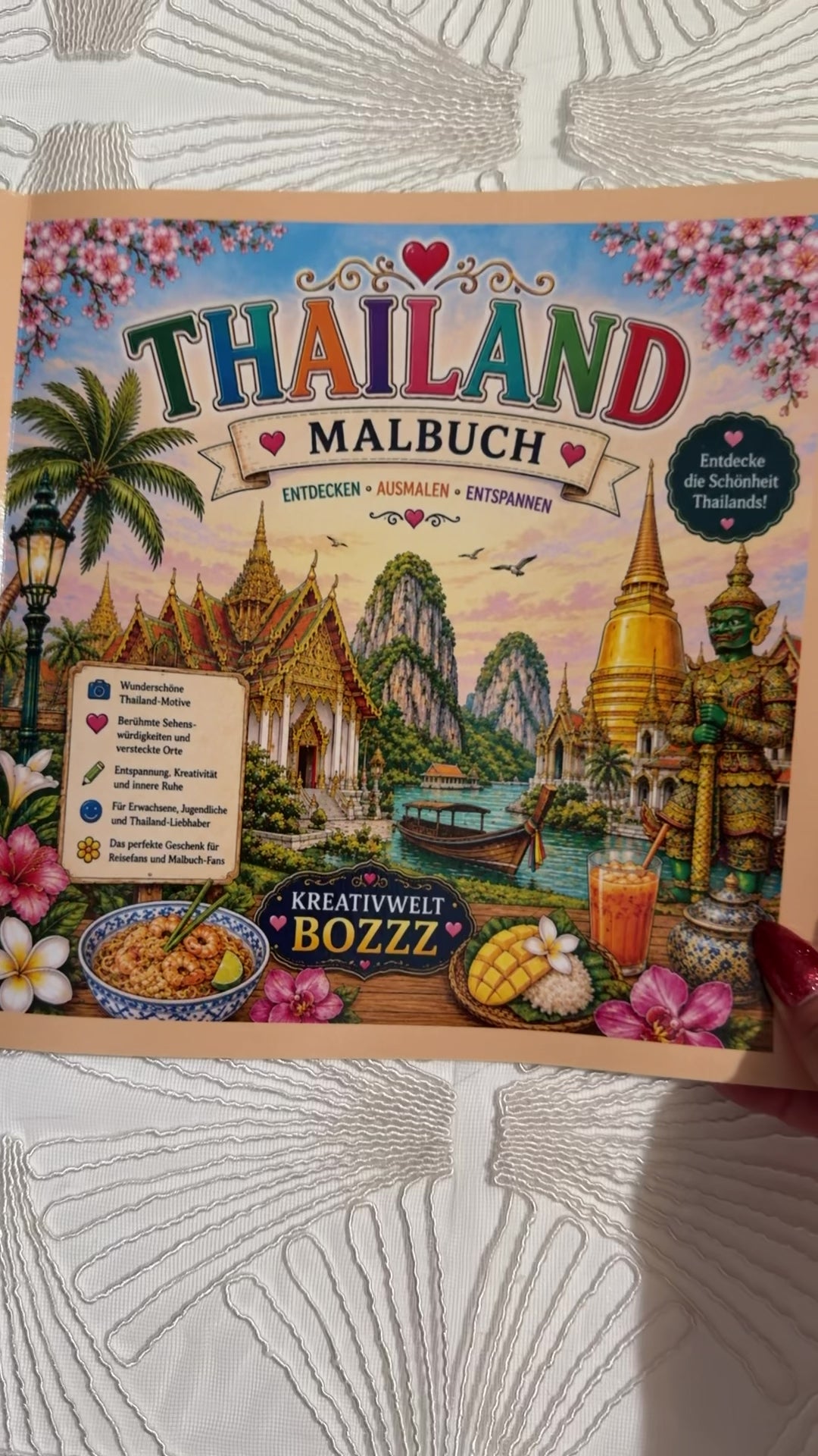 Thailand – Malbuch für Erwachsene
