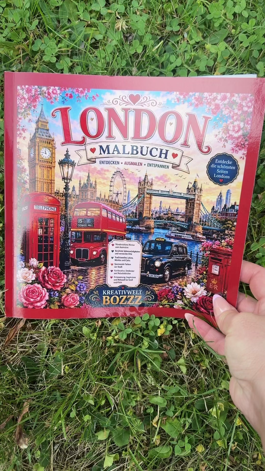 London – Malbuch für Erwachsene