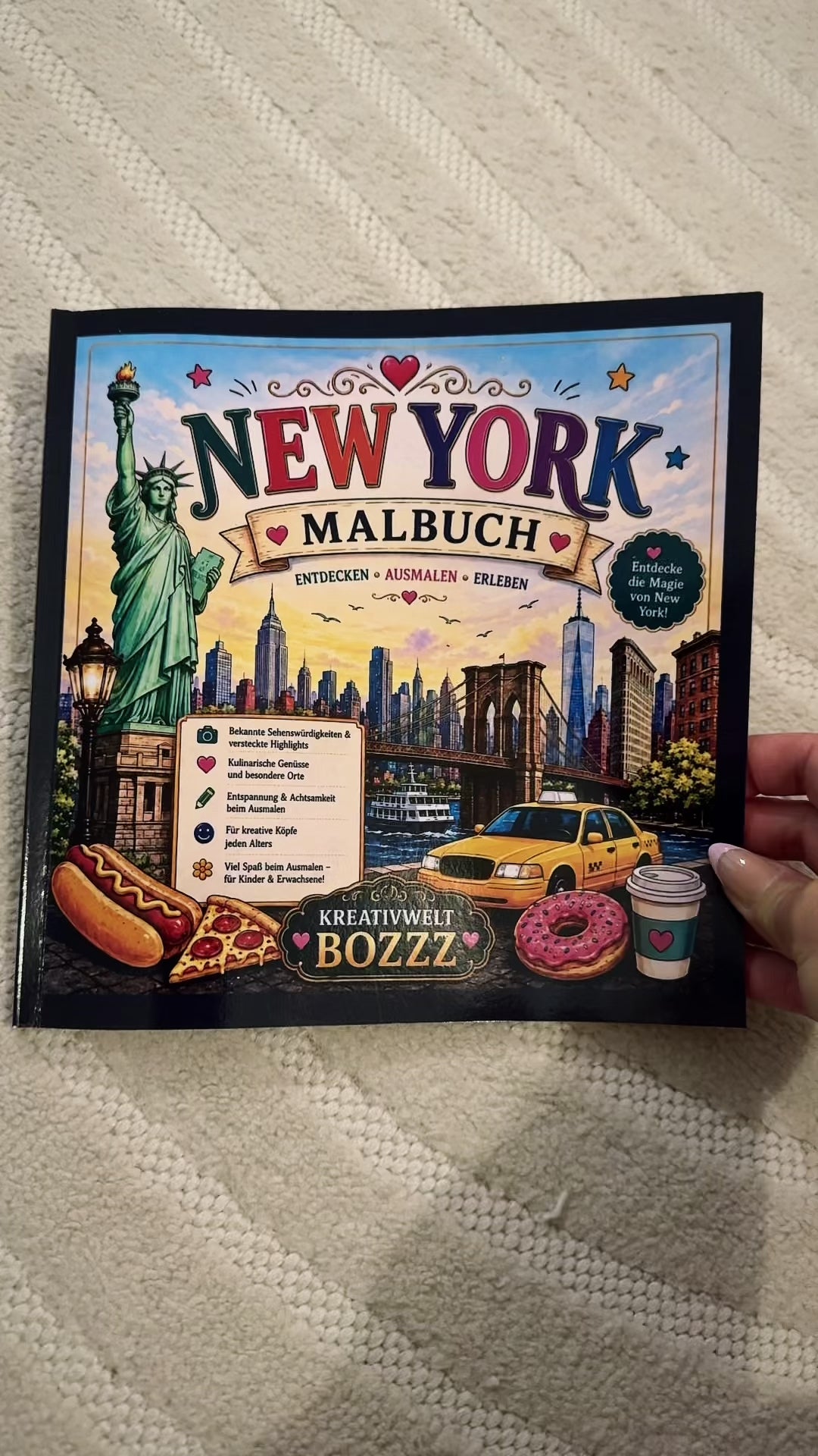New York – Malbuch für Erwachsene