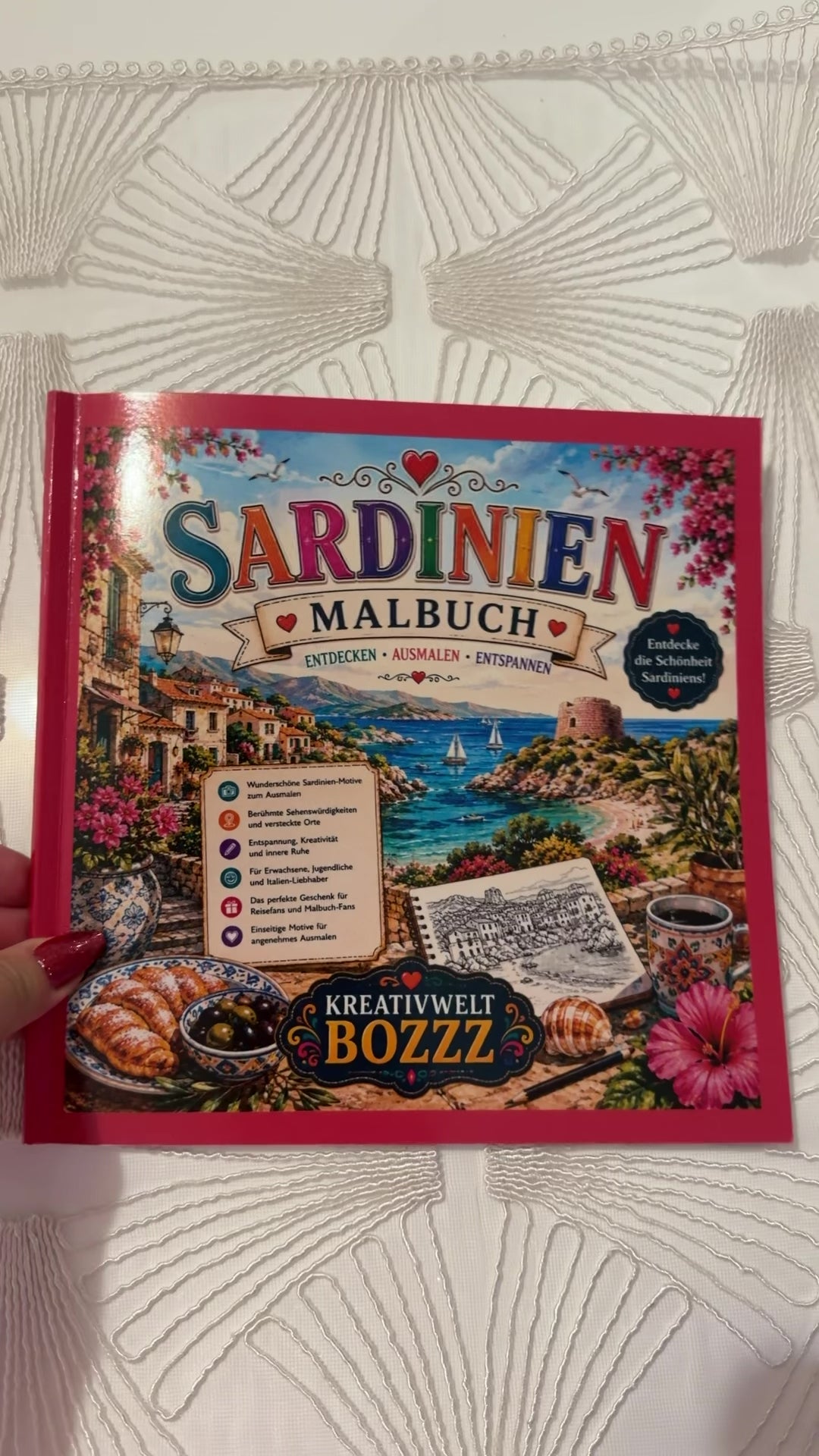 Sardinien – Malbuch für Erwachsene